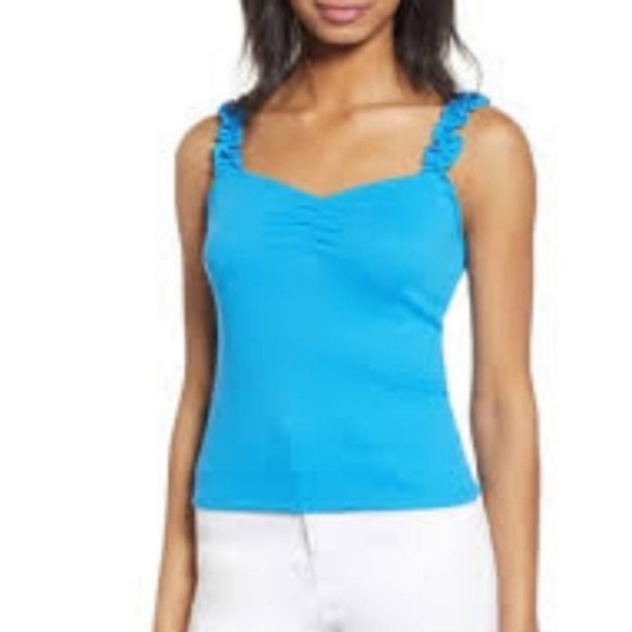 BP Ruffle Strap Tank Top - Picture 6 of 6